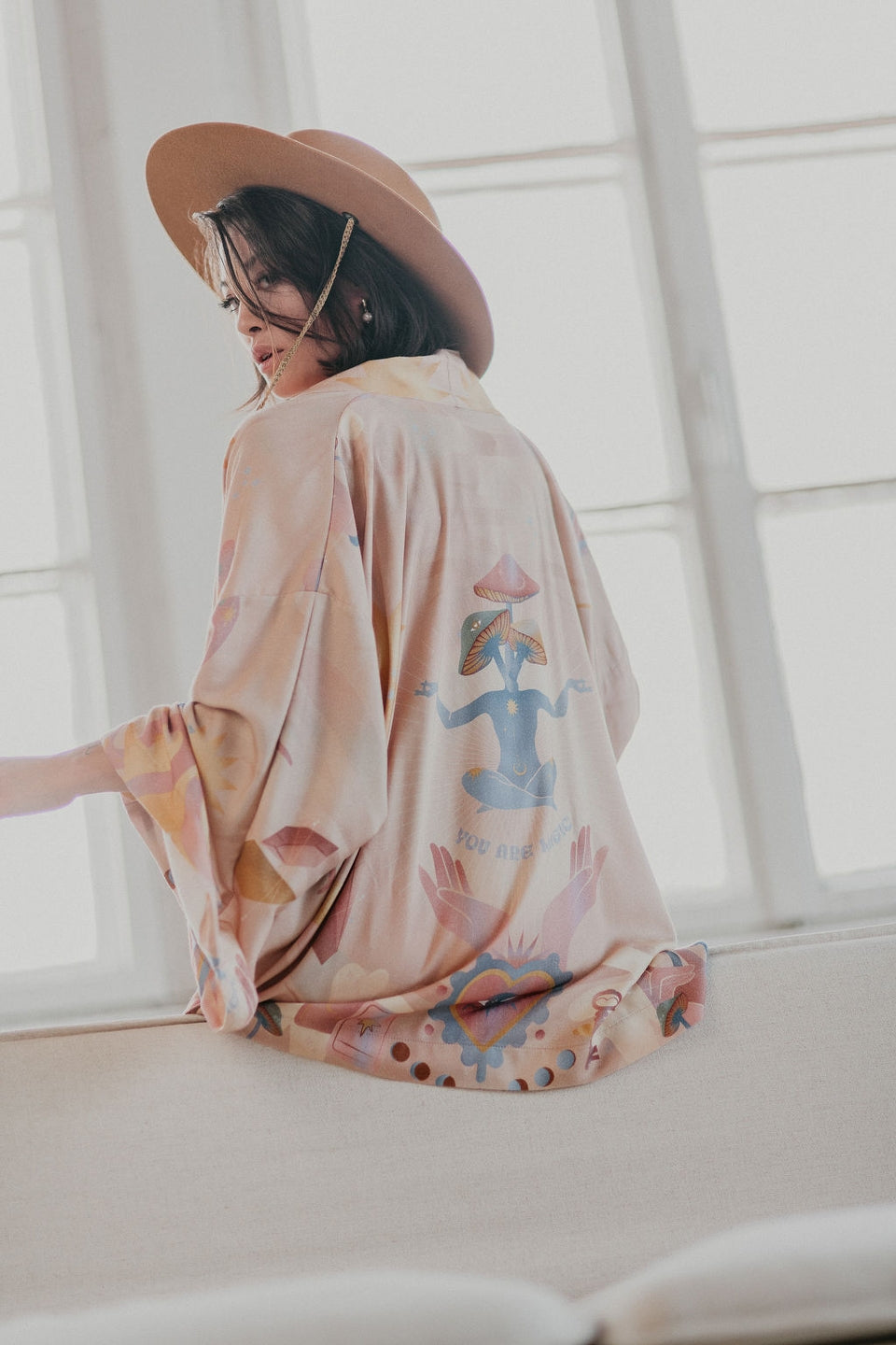 You Are Magic Furisode Short Kimono