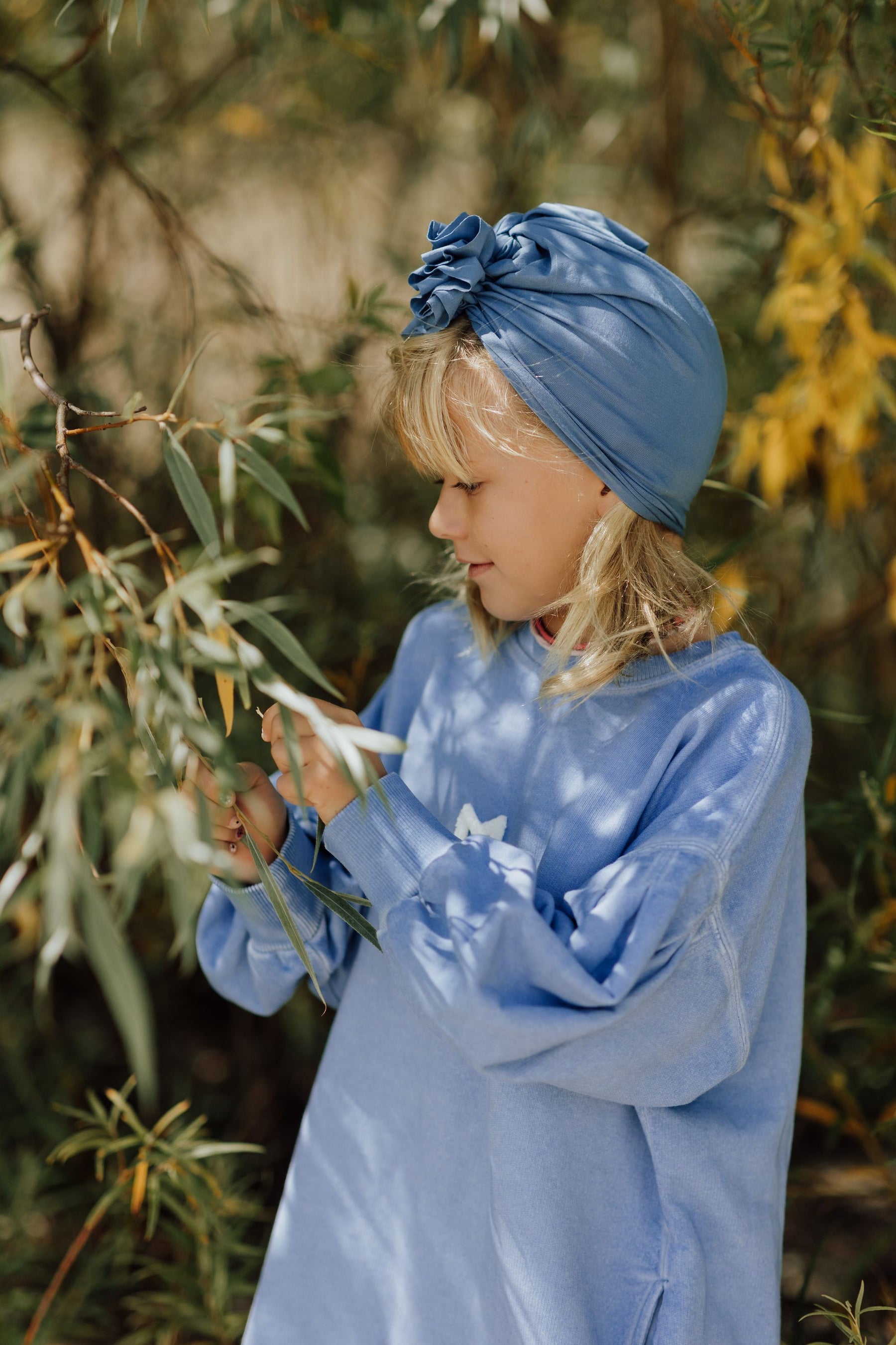 Bamboo Light China Blue Turban No.1