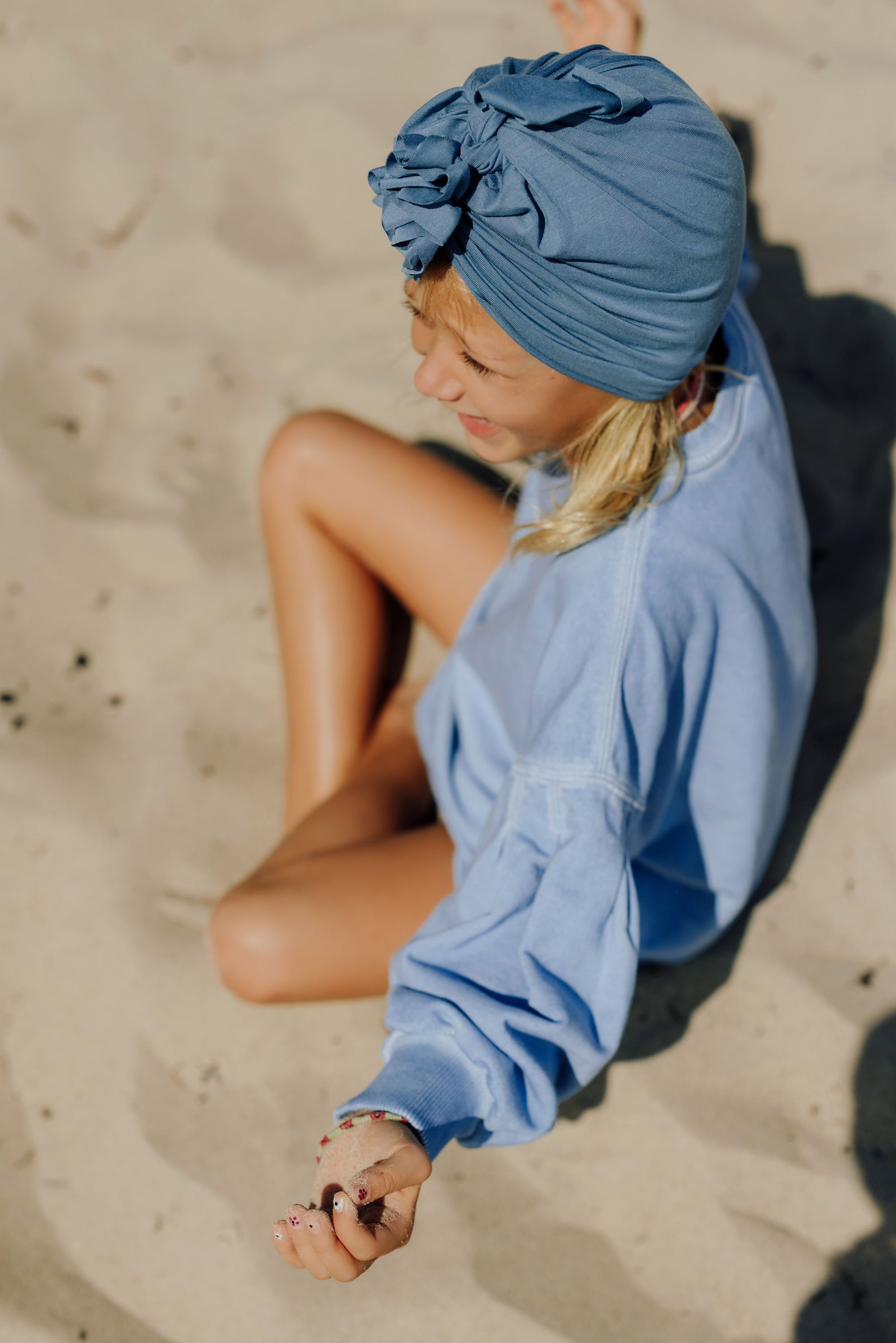 Bamboo Light China Blue Turban No.1