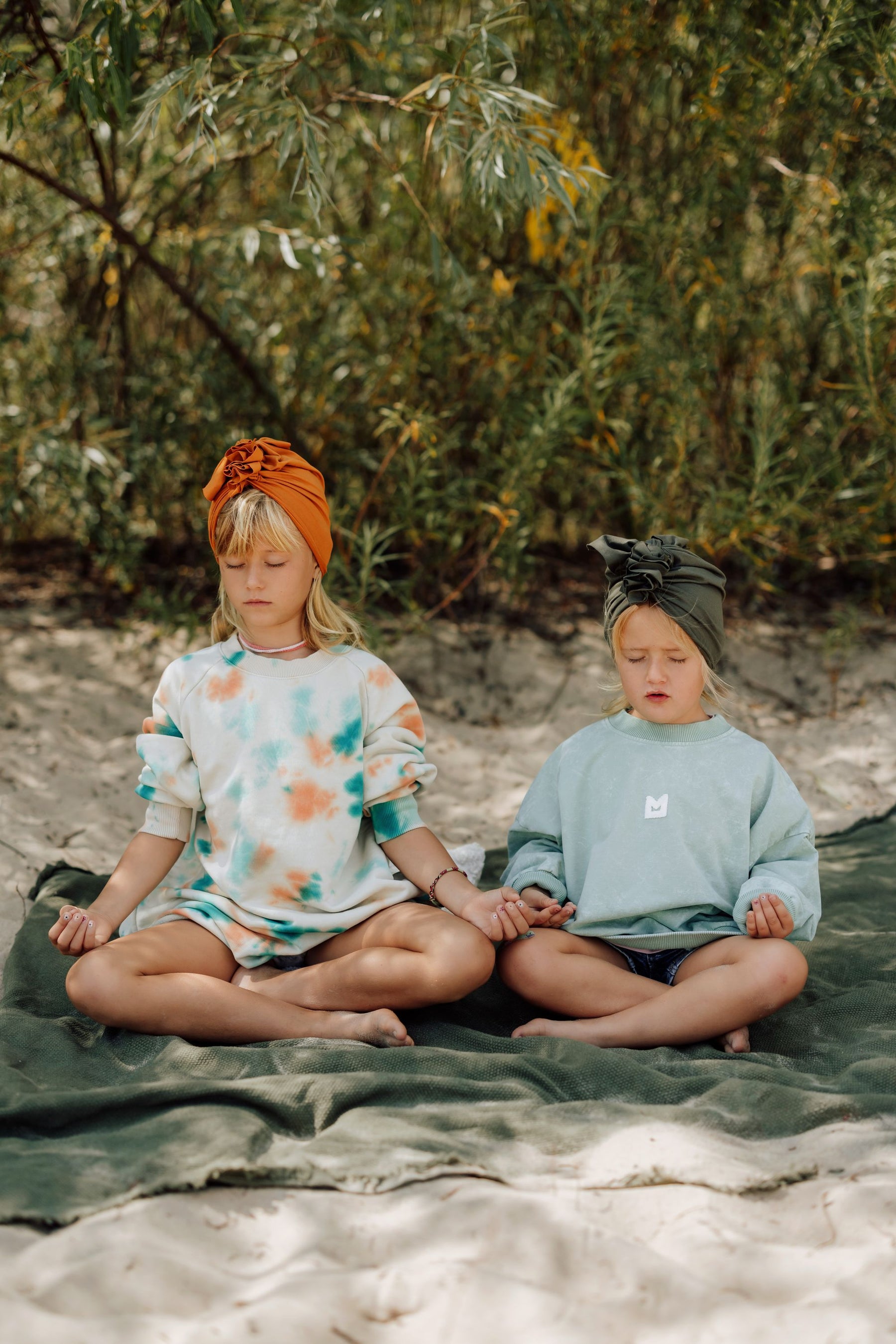 Bamboo Light Ochre Turban No.1