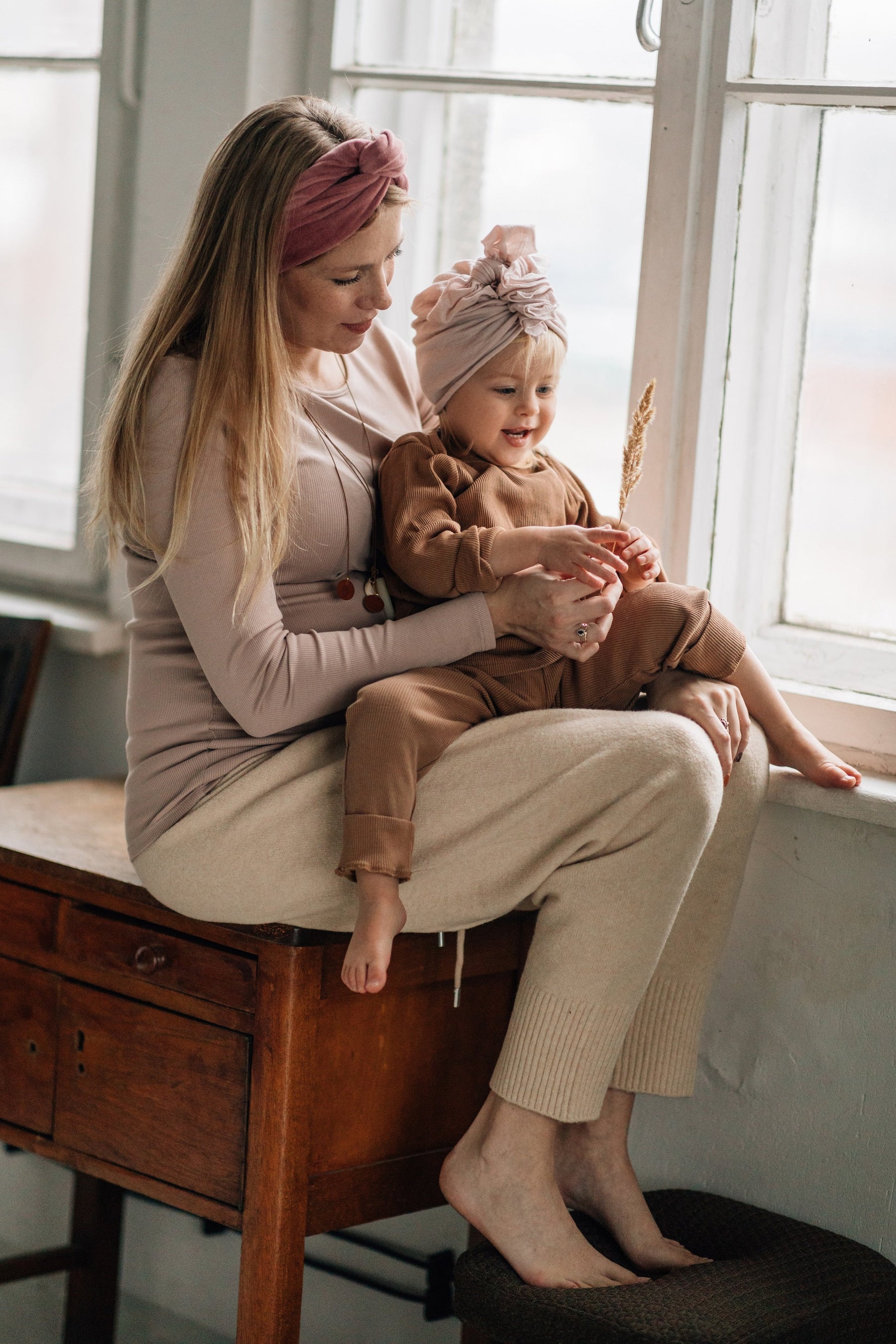 Turban Merino Ballet Pink