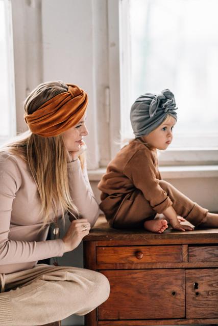 Turban Merino Silver Grey