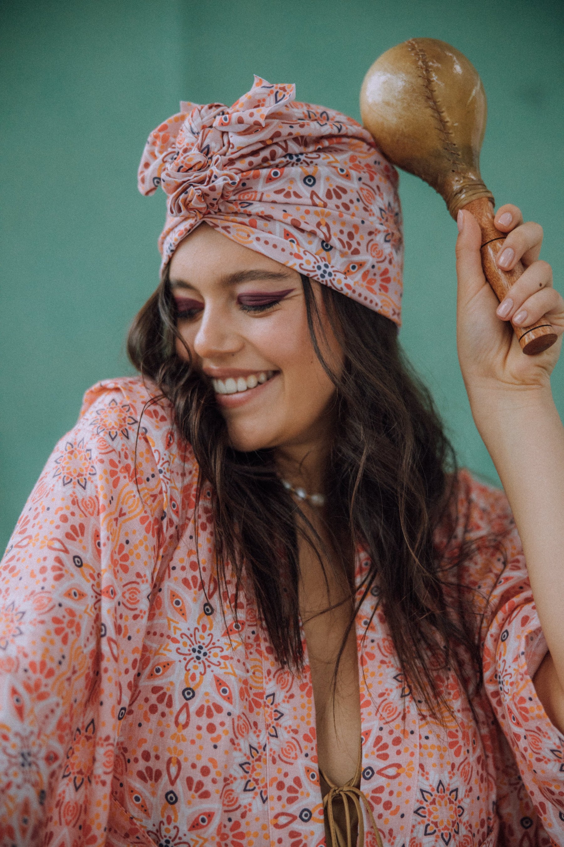 Turban No.1 Arabic Paisley