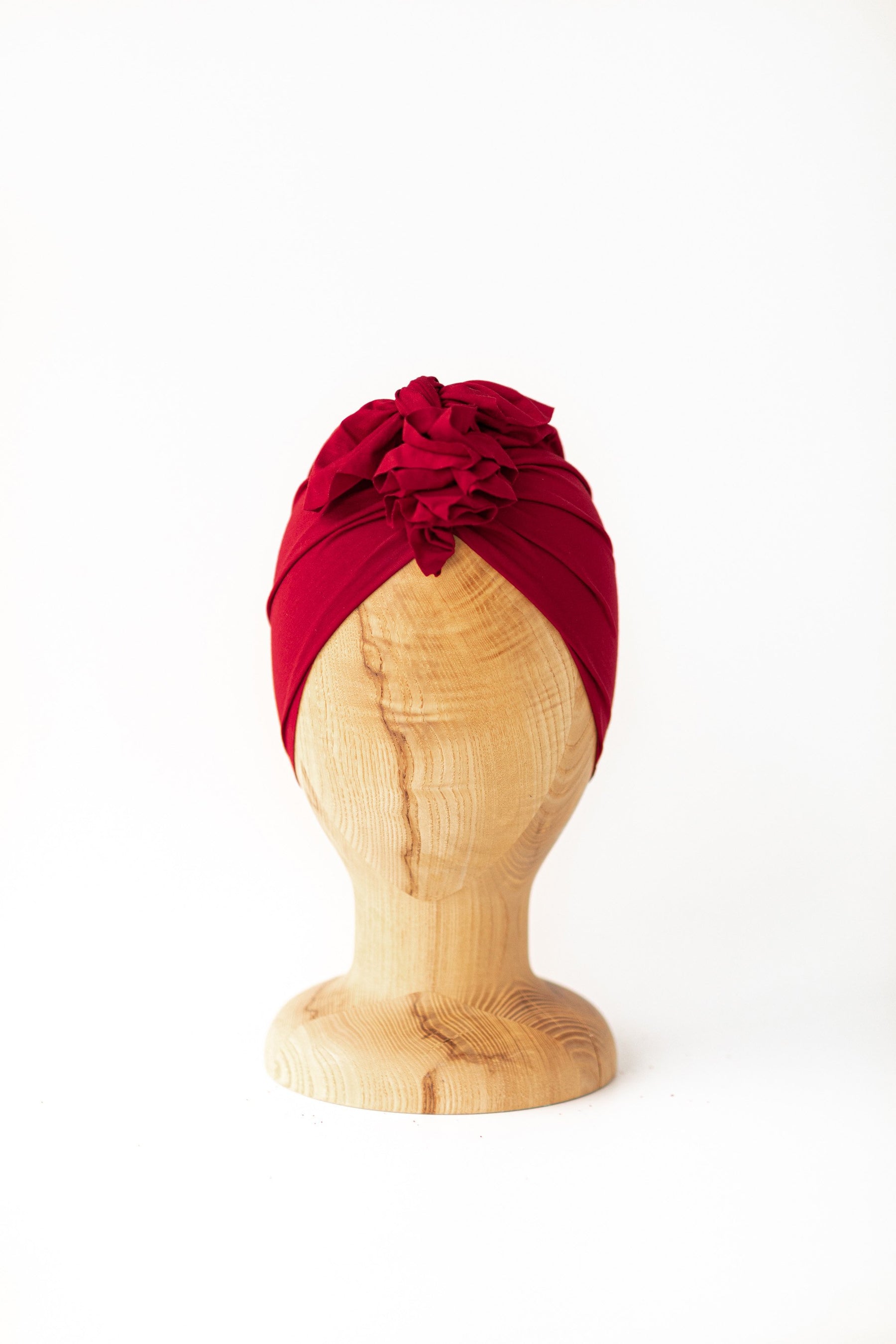Turban No.1 Bamboo Light Maroon Red