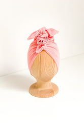 Turban No.1 Velvet Watermelon Pink
