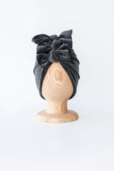 Turban No.3 Velvet Dark Grey