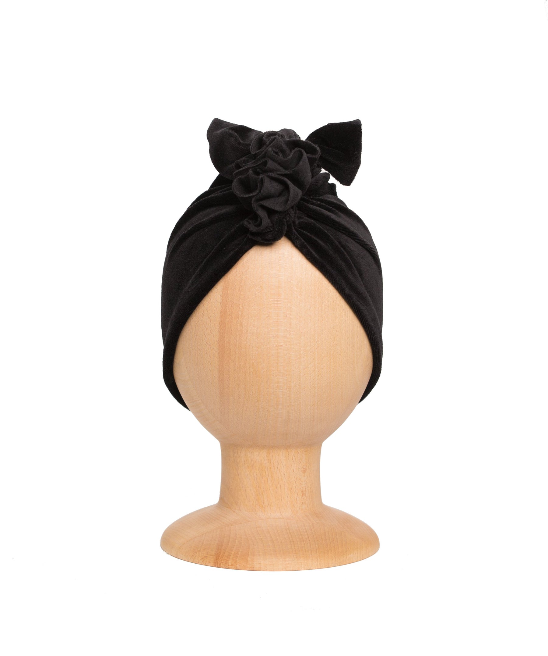 Turban No.1 Velvet Organic Black