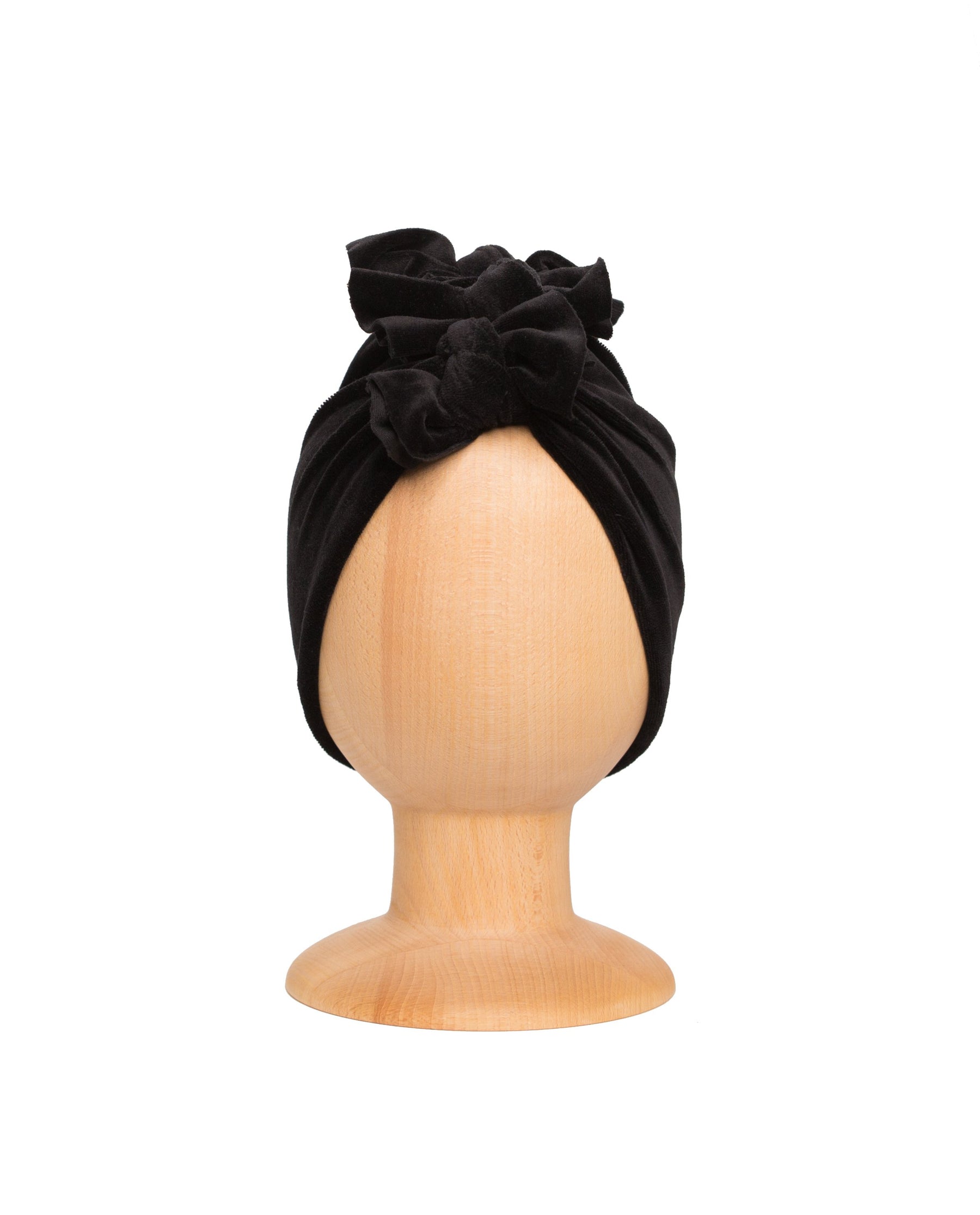 Turban No.3 Velvet Organic Black