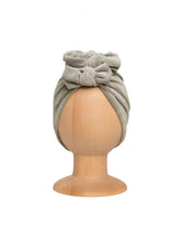 Turban No.3 Velvet Organic Grey