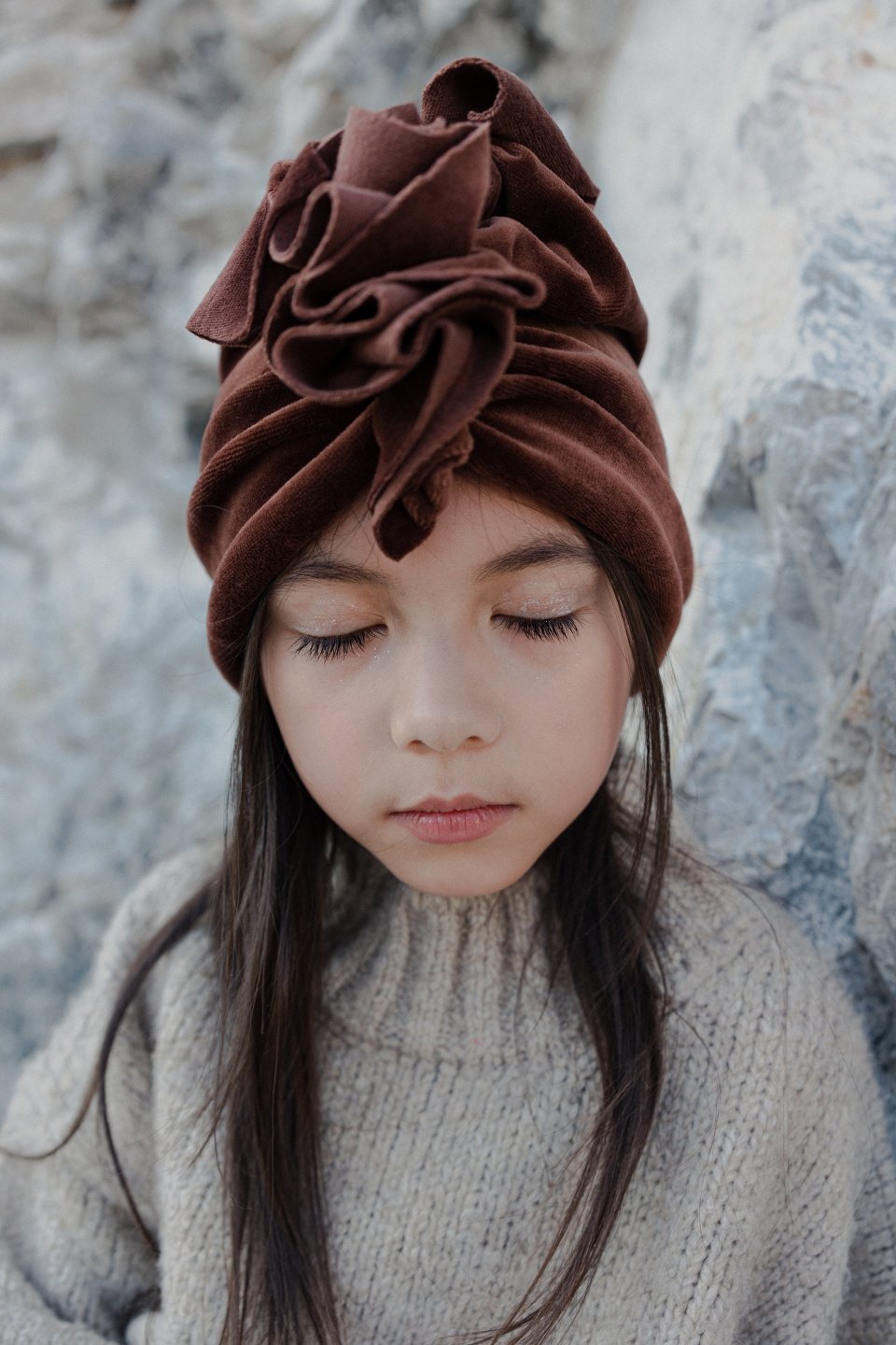 Turban No.1 Velvet Organic Choco