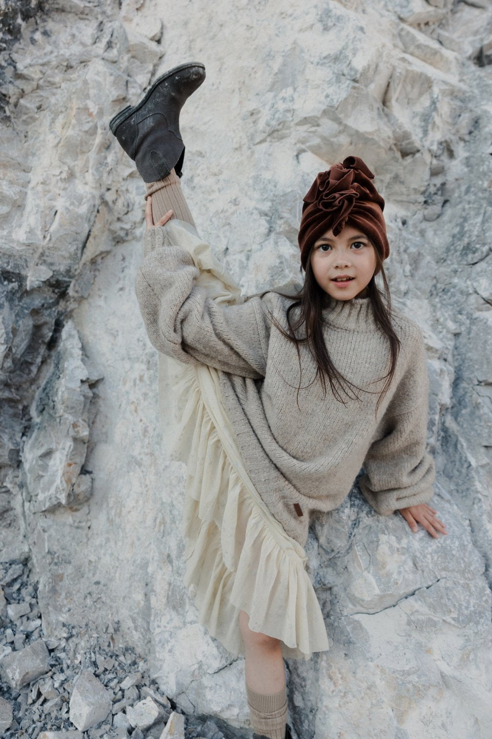 Turban No.1 Velvet Organic Choco