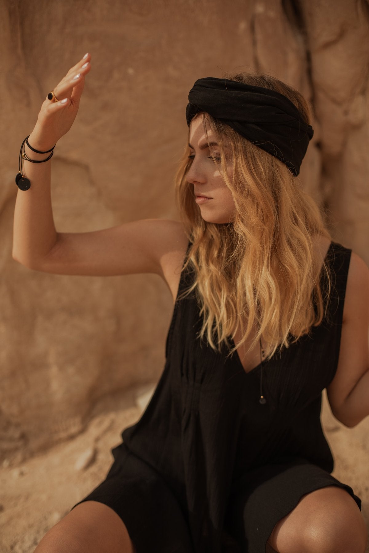 Twistband  Organic Black