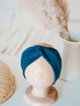 Turband Velvet Aqua