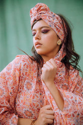 Head & Body Wrap Arabic Paisley