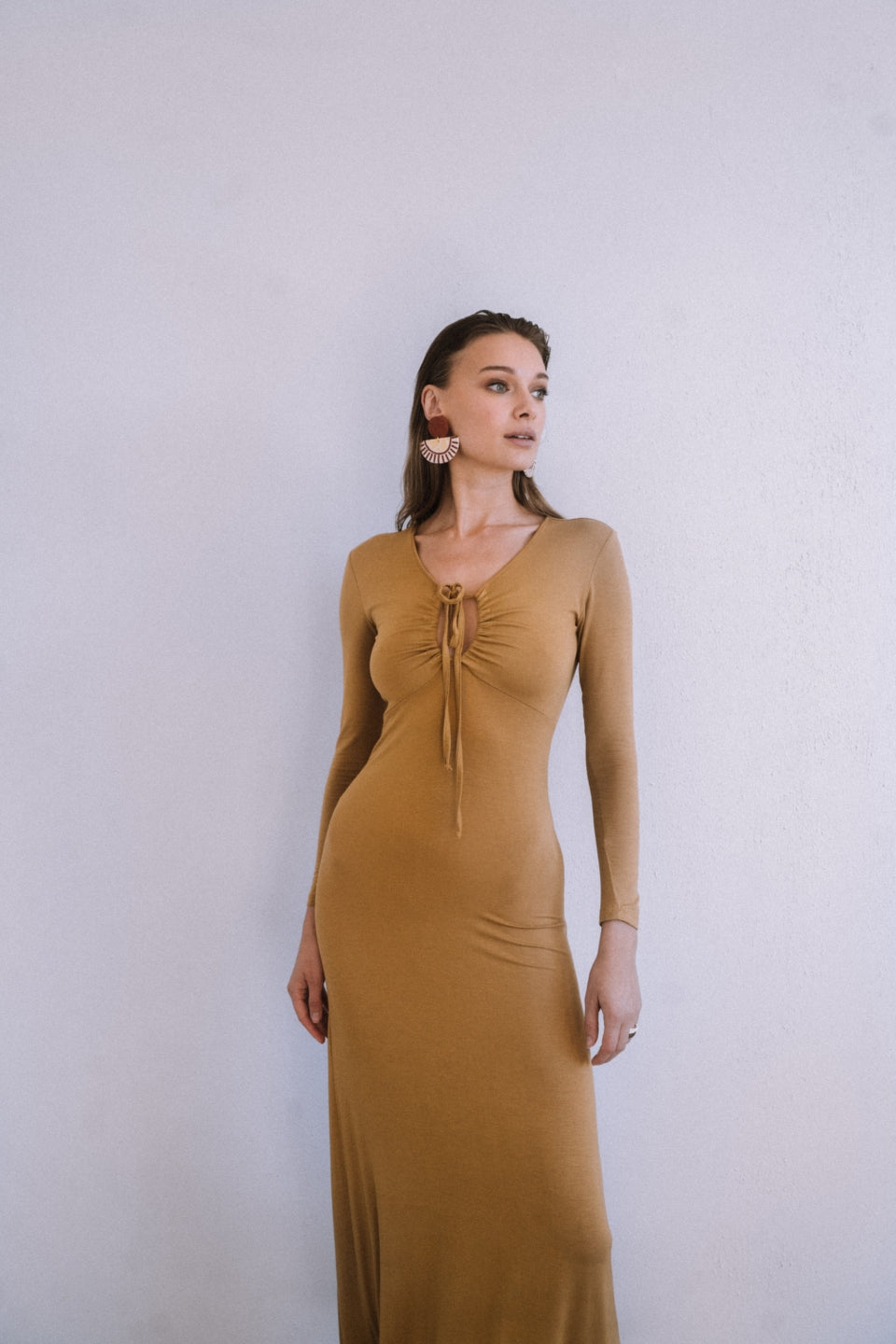 Luz Dress Ochre