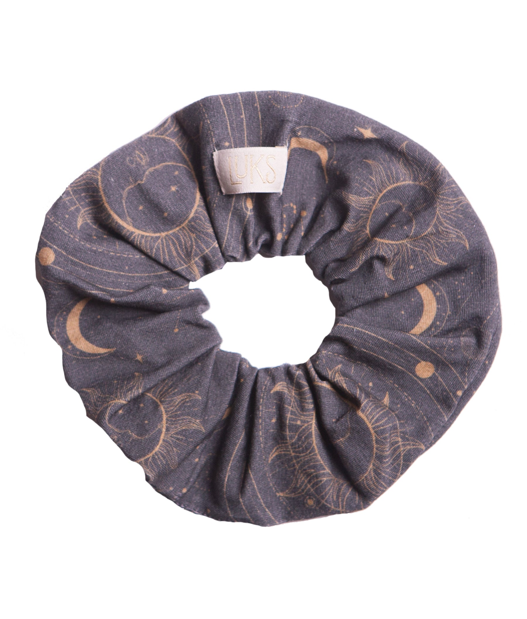 Embrace The Mystery Dark Maxi Scrunchie