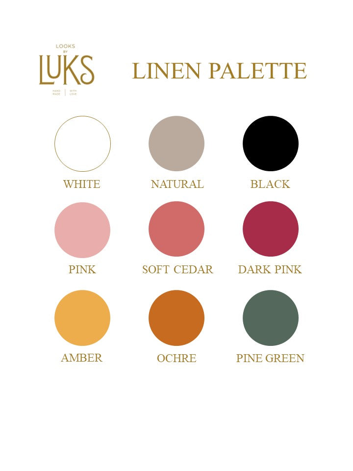 Linen Short Pajamas - Choose Your Color