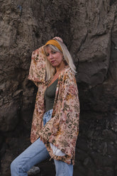 Smells Like Nature Furisode Short Kimono