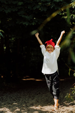 Organic Red Turban No.1