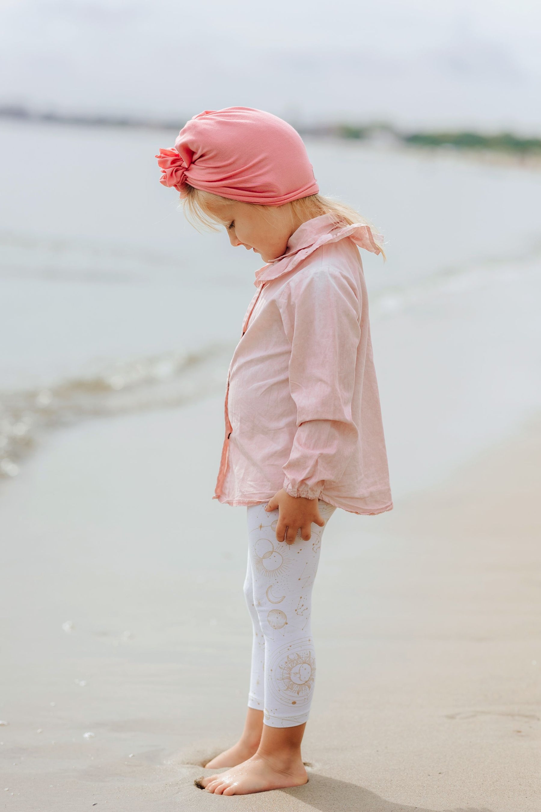 Bamboo Light Peach Turban No.1