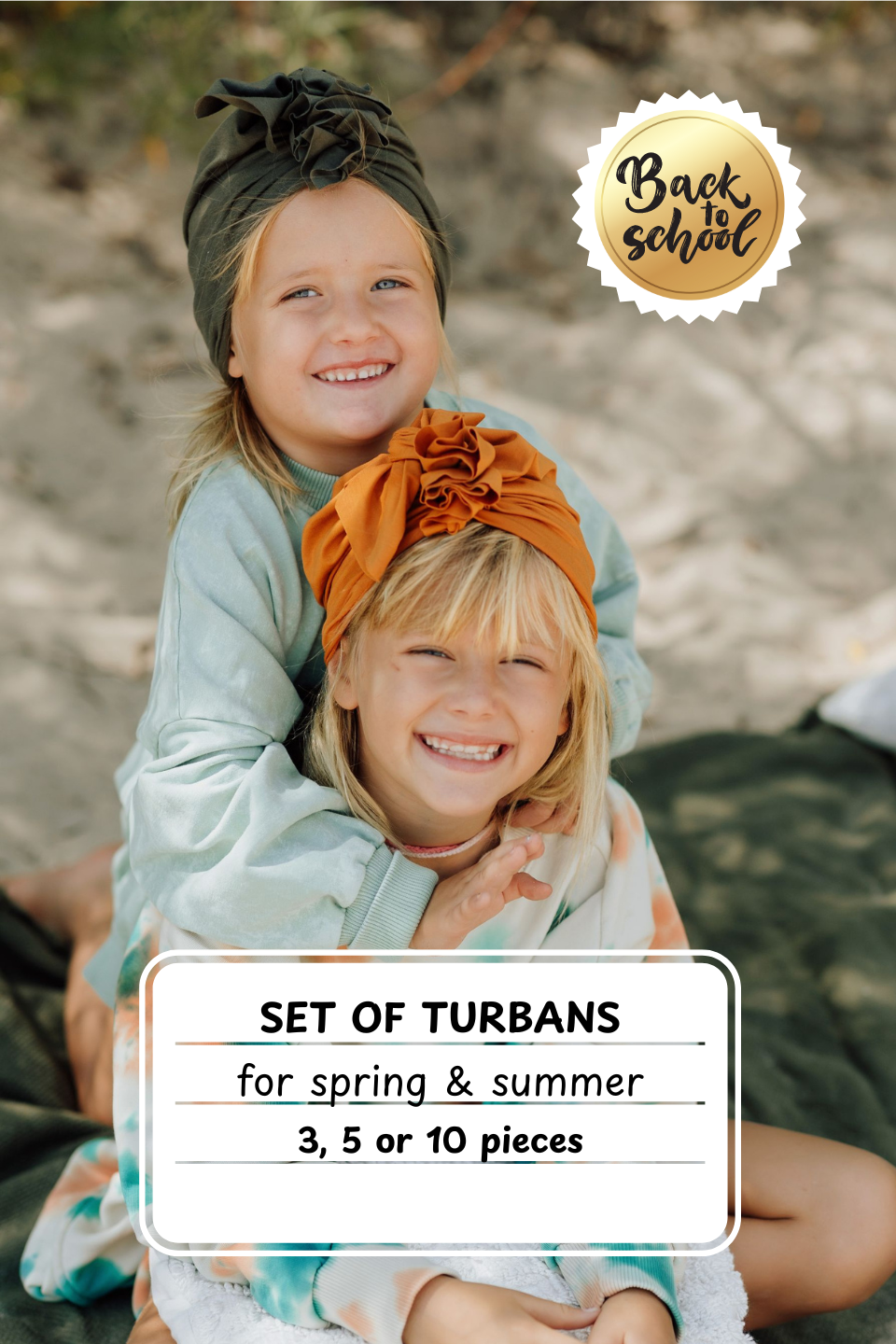 Set of Turbans Spring / Summer