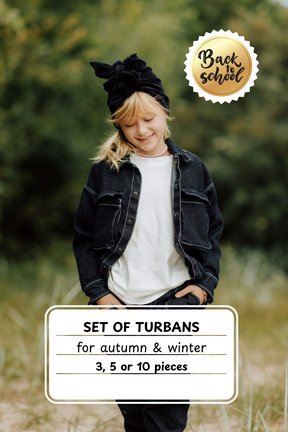 Set of Turbans Autumn / Winter