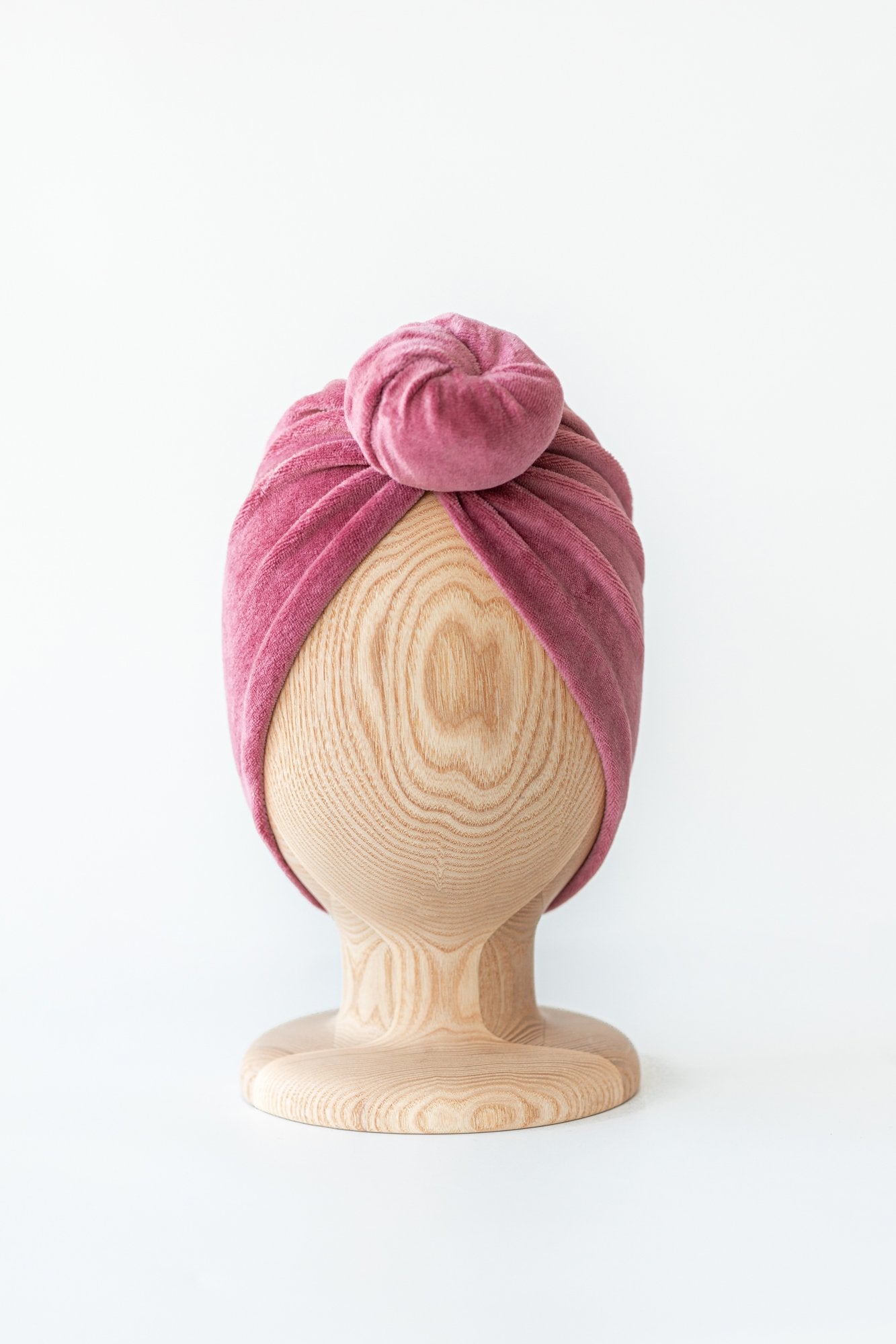 Turban No.2 Velvet Dusty Pink