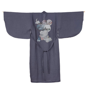 Yukata Kimono Mente Aperta Denim