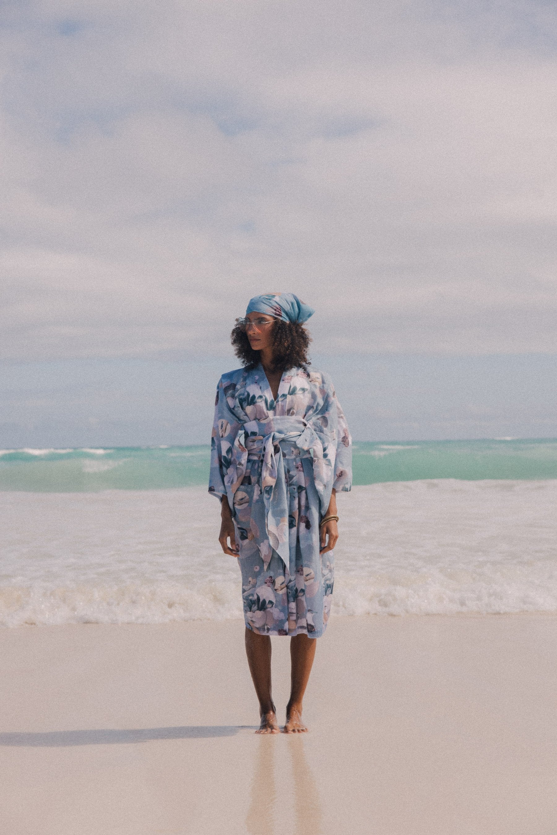 Yukata Kimono Mente Aperta Blue