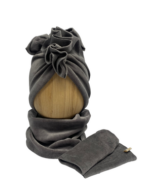 Gift set 3 in 1 Velvet with a Turban