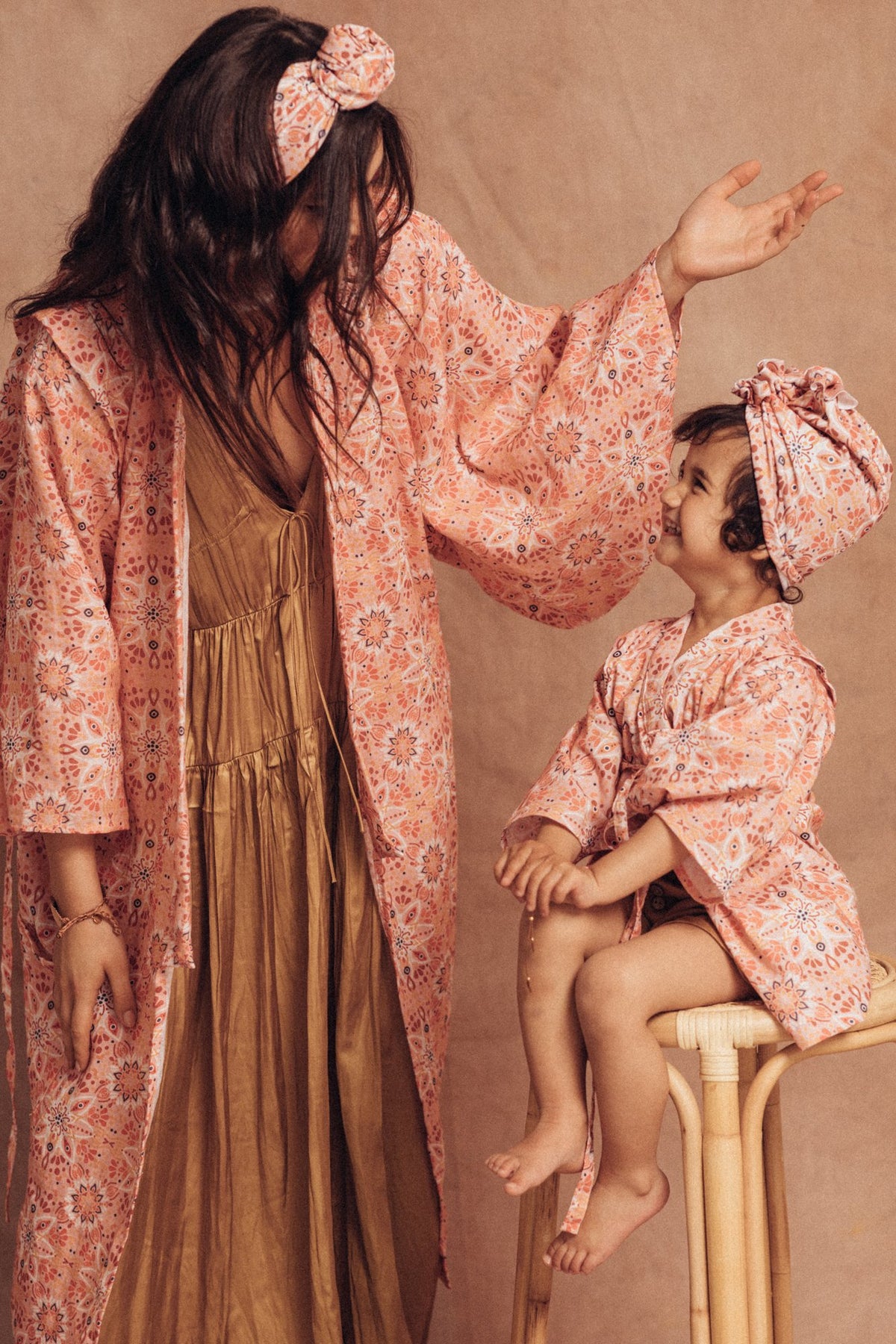 Yukata Kimono Arabic Paisley