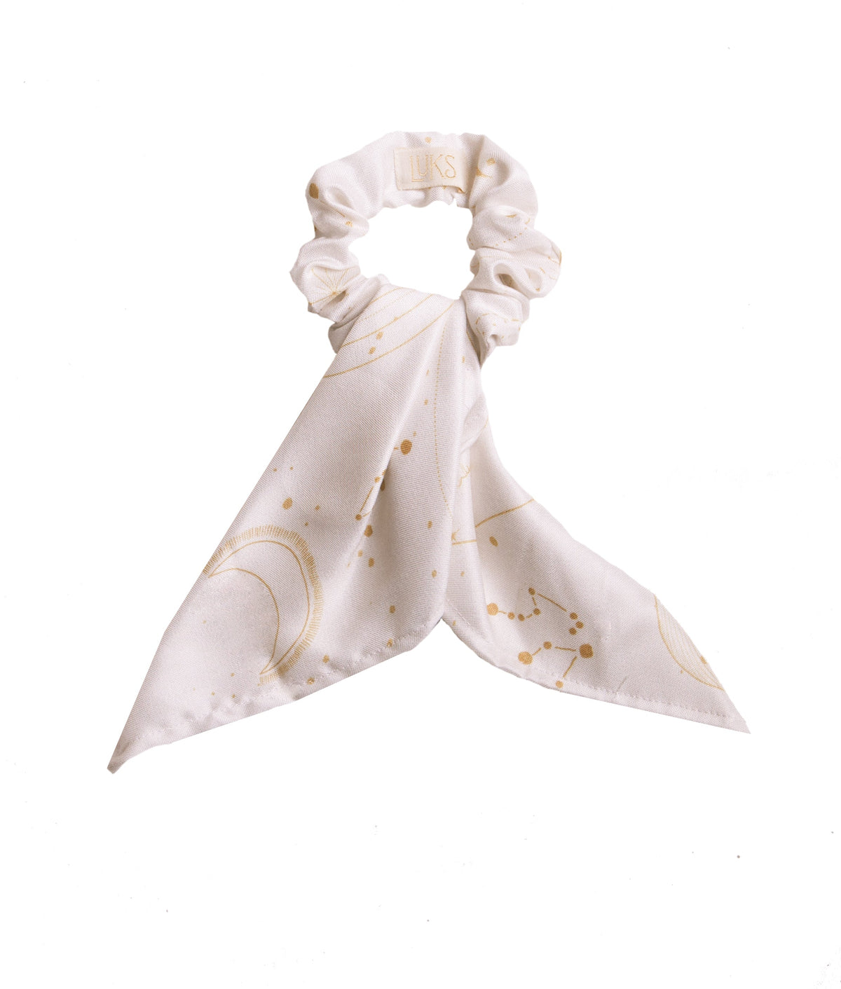 Embrace The Mystery Light Midi Scrunchie with a Sash