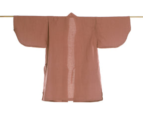 Linen Plum Haori Kimono For Him