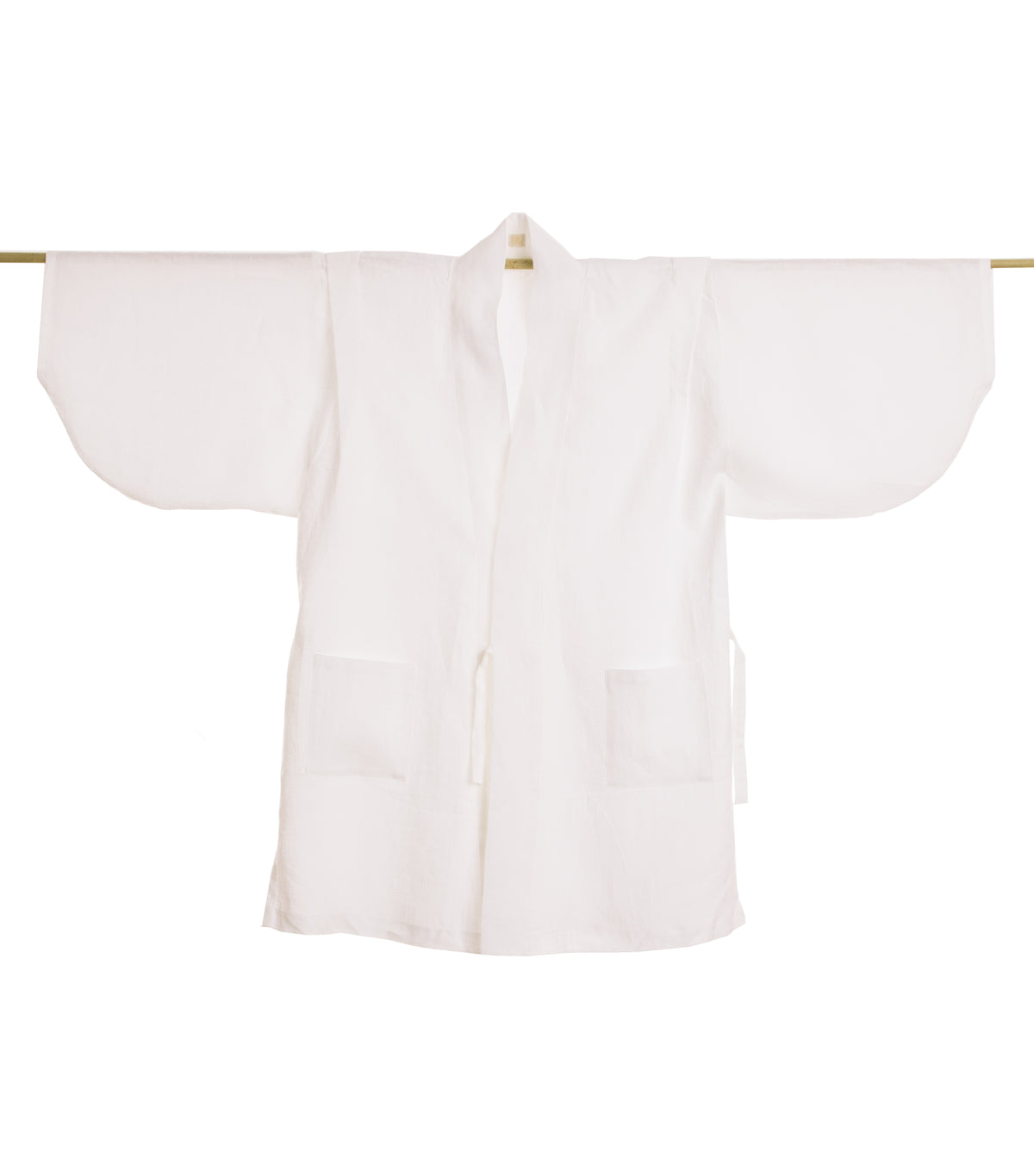 Linen White Haori Kimono For Him