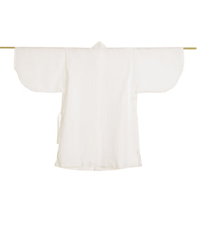 Linen White Haori Kimono For Him