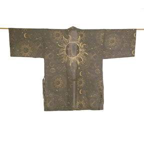 Embrace The Mystery Dark Kinagashi Kimono For Him